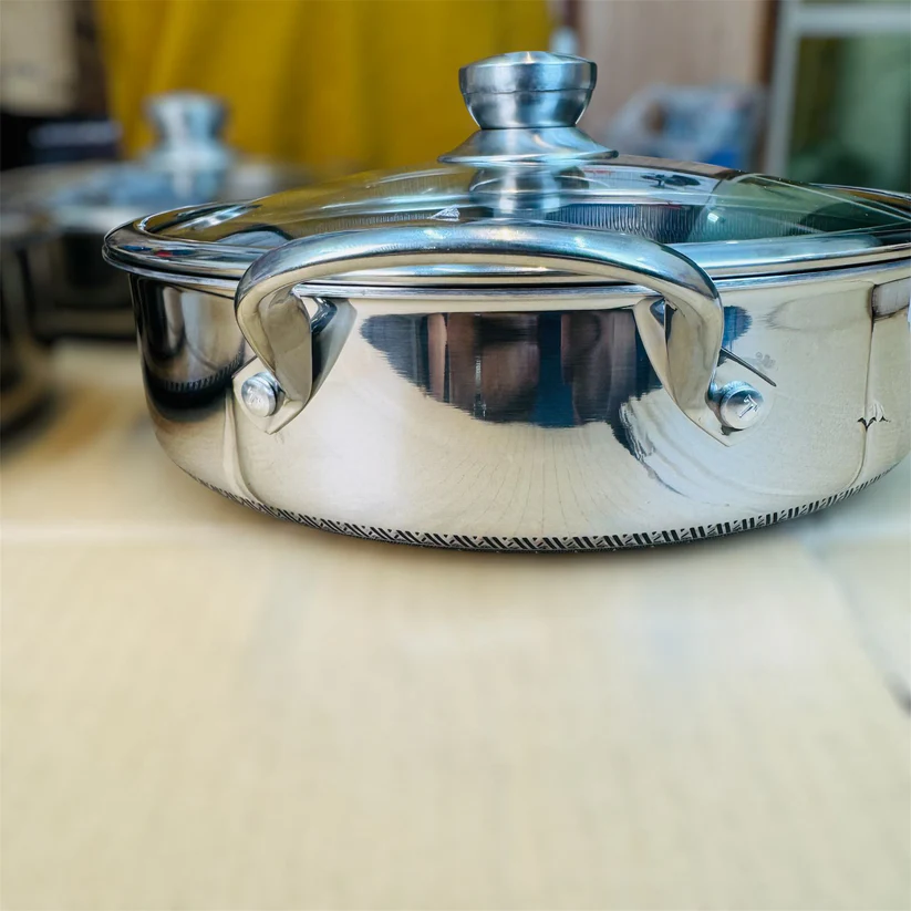 honeycomb lesser coating shallow casserole set - Image 5