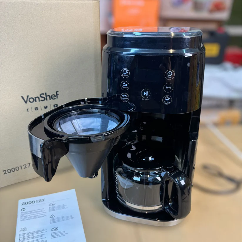 VonShef Professional Coffee Maker – Premium Coffee At Home - Image 2